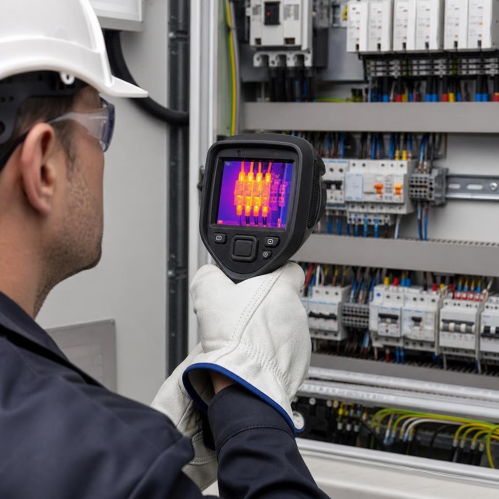 Termovizní měření elektrického zařízení